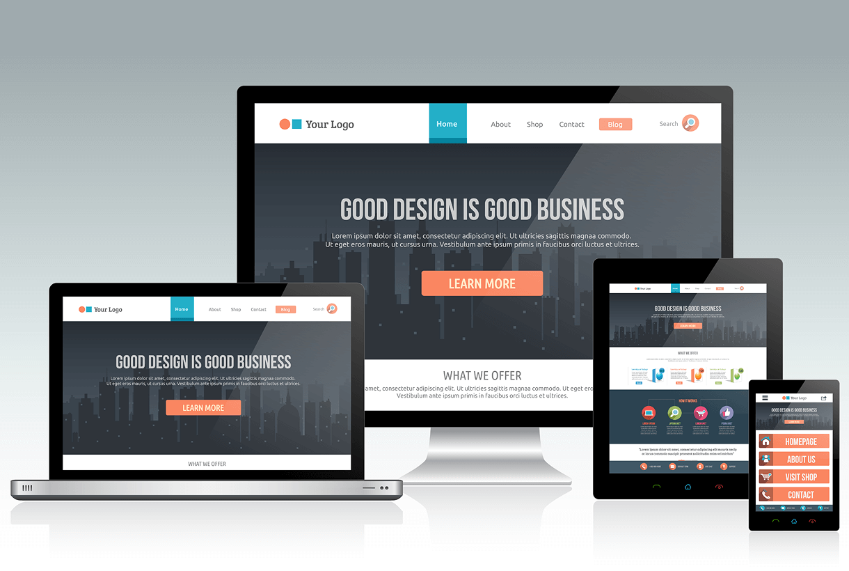 Professional Responsive Website - Good Design is Good Business