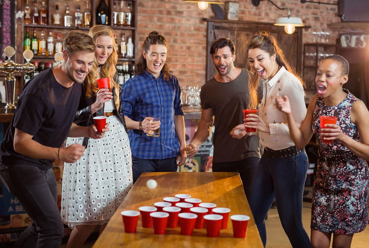 Restaurant Theme Night (Beer Pong)