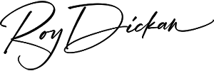 Roy Dickan (signature)