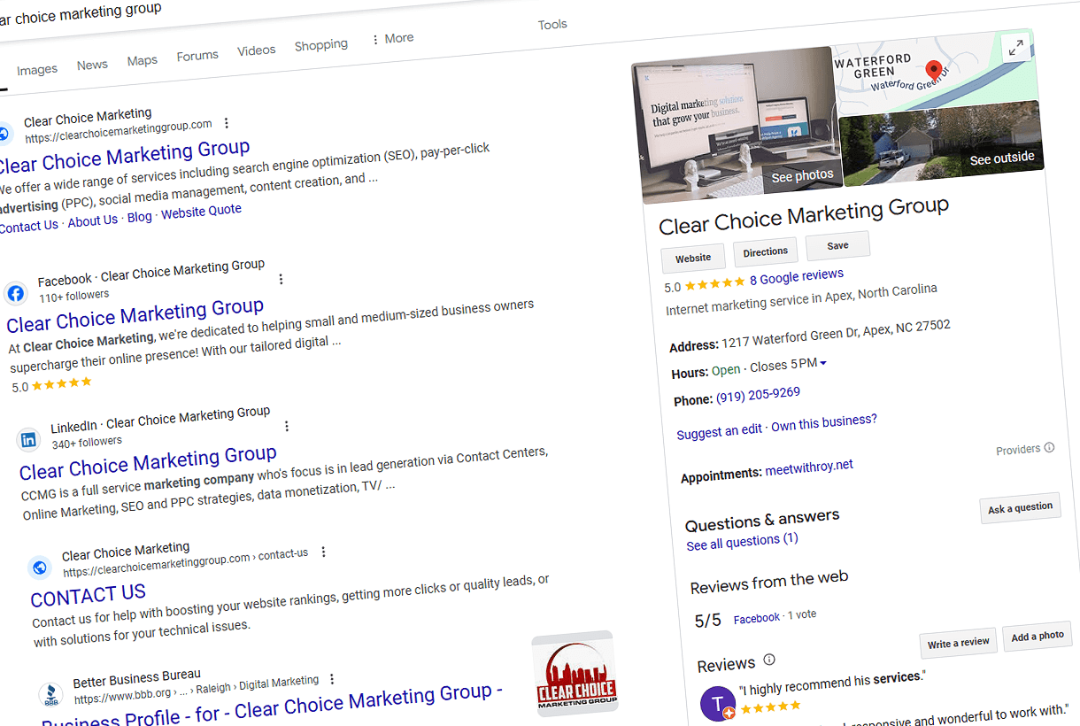 Organic Search Results (SERP)